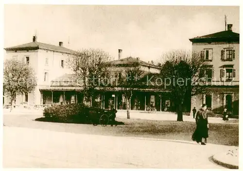 AK / Ansichtskarte Aarau_AG Alter Bahnhof um 1910 Aarau_AG