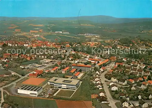 AK / Ansichtskarte Wolfhagen Fliegeraufnahme Gesamtschule Wolfhagen