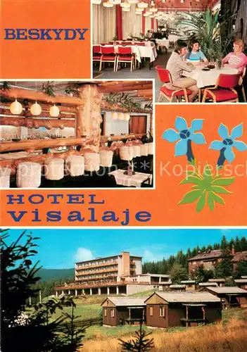 AK / Ansichtskarte Beskydy_CZ Hotel Visalaje 
