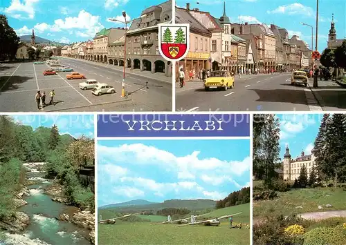 AK / Ansichtskarte Vrchlabi_Hohenelbe_Czechia Gottwaldovo namesti   Jarni partie u Labe 