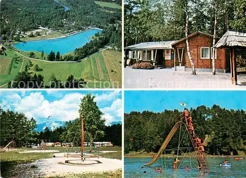 AK / Ansichtskarte Lesce Fliegeraufnahme Camping Sobec Lesce