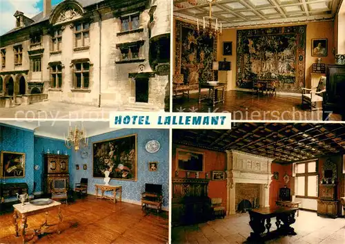 AK / Ansichtskarte Bourges_18 Hotel Lallemant 