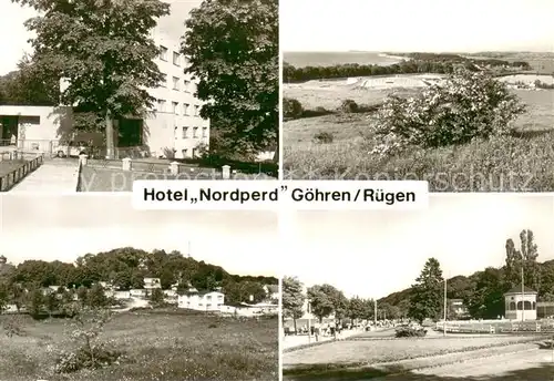 AK / Ansichtskarte Goehren_Ruegen Hotel Nordperd Panorama Goehren Ruegen