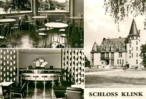 AK / Ansichtskarte Klink_Waren Schloss Klink Erholungsheim des FDGB und Zweigakademie Klink Waren