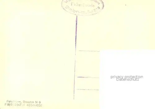 AK / Ansichtskarte Sebnitz Finkenbaude Sebnitz