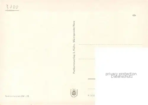 AK / Ansichtskarte Wernigerode_Harz Konsum Grossgaststaette Storchmuehle Gastraeume Wernigerode Harz