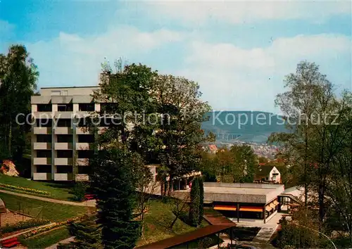 AK / Ansichtskarte Bad_Brueckenau Privatklinik Biologisches Sanatorium Dr v Weckbecker Bad_Brueckenau