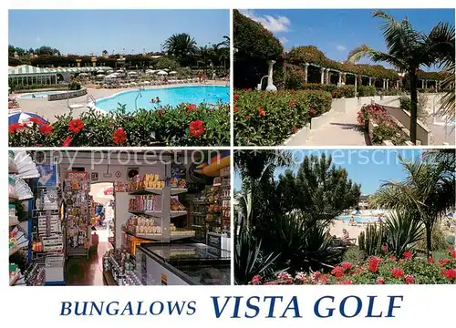 AK / Ansichtskarte Maspalomas_Gran_Canaria Bungalows Vista Golf Pool Verkaufsraum  