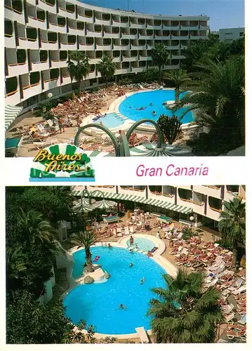 AK / Ansichtskarte Playa_del_Ingles_Gran_Canaria_ES Hotel Buenos Aires Pool 