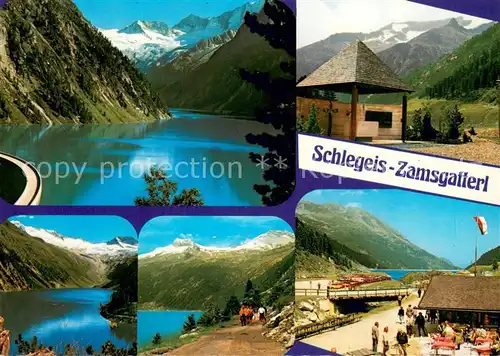 AK / Ansichtskarte Zillertal_Tirol Schlegeis Zamsgatterl Stausee Details Zillertal_Tirol