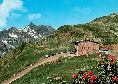 AK / Ansichtskarte Penserjoch_Passo_di_Pennes Alpenrosenhof Panorama 