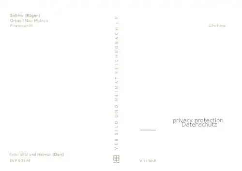 AK / Ansichtskarte Neu_Mukran Piratenschiff Neu Mukran Interieur Neu_Mukran