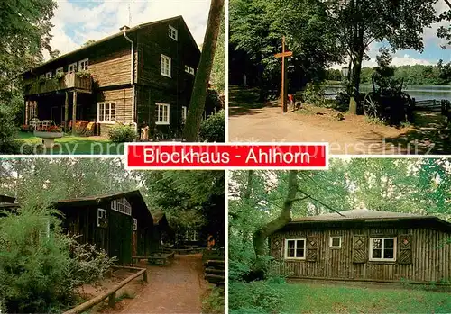 AK / Ansichtskarte Ahlhorn Blockhaus Details Ahlhorn