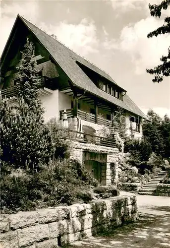 AK / Ansichtskarte Lenzkirch Pension Hinske Lenzkirch