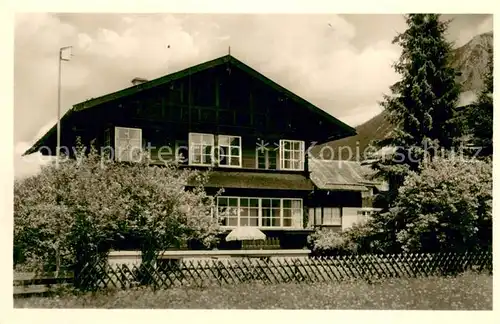 AK / Ansichtskarte Oberstdorf Amselhaus Aussenansicht Oberstdorf