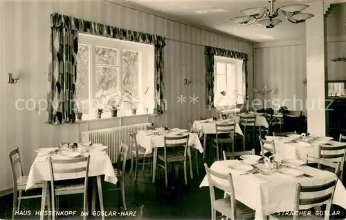 AK / Ansichtskarte Goslar Haus Hessenkopf Innenansicht Stube Goslar