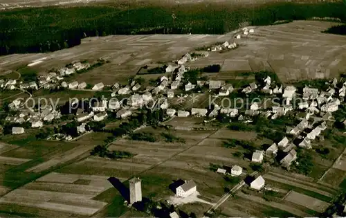 AK / Ansichtskarte Dobel_Schwarzwald Fliegeraufnahme Gesamtansicht Dobel Schwarzwald