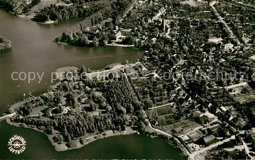 AK / Ansichtskarte Eutin Fliegeraufnahme Eutin