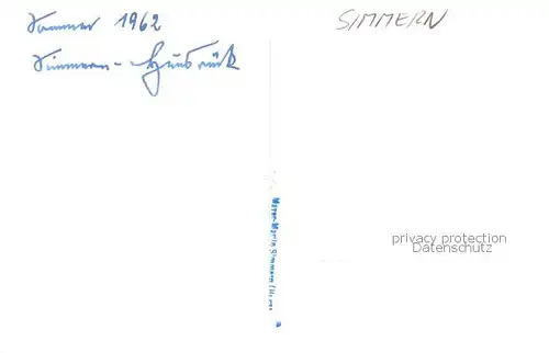 AK / Ansichtskarte Simmern_Hunsrueck Teilansicht Simmern Hunsrueck