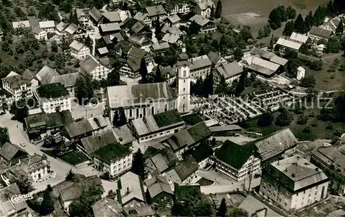 AK / Ansichtskarte Scheidegg_Allgaeu Fliegeraufnahme Scheidegg Allgaeu