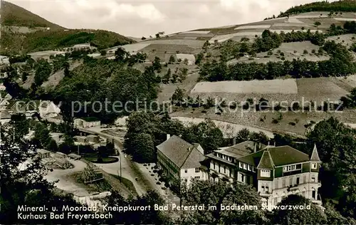 AK / Ansichtskarte Bad_Peterstal Griesbach Kurhaus Bad Freyersbach Bad_Peterstal Griesbach