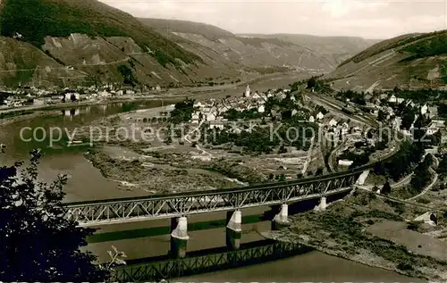 AK / Ansichtskarte Alf_Bullay_Mosel Zugbruecke Mosel Alf_Bullay_Mosel