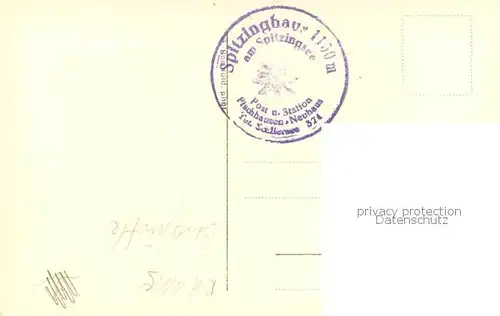 AK / Ansichtskarte Spitzinghaus_1150m_Schliersee Veranda Innenansicht 