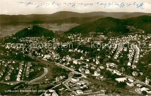 AK / Ansichtskarte Biedenkopf_Lahn Fliegeraufnahme 