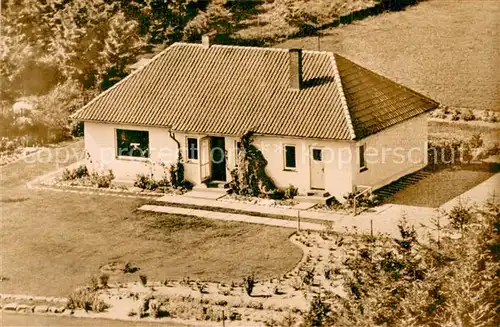 AK / Ansichtskarte Munkbrarup Fliegeraufnahme Forsamlingshus Munkbrarup