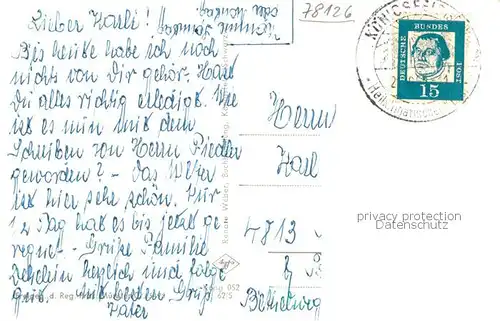 AK / Ansichtskarte Koenigsfeld_Schwarzwald Fliegeraufnahme Gesamtansicht Koenigsfeld Schwarzwald