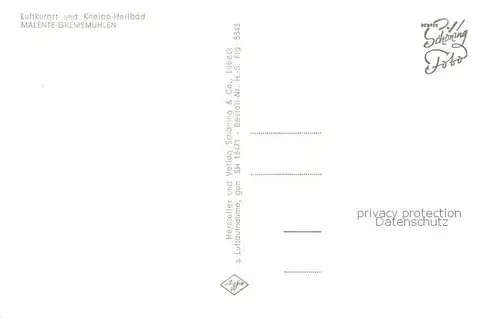 AK / Ansichtskarte Malente Gremsmuehlen Fliegeraufnahme Malente Gremsmuehlen