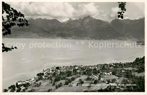 AK / Ansichtskarte St_Gingolph_VS Lac Leman et les Alpes vaudoises St_Gingolph_VS