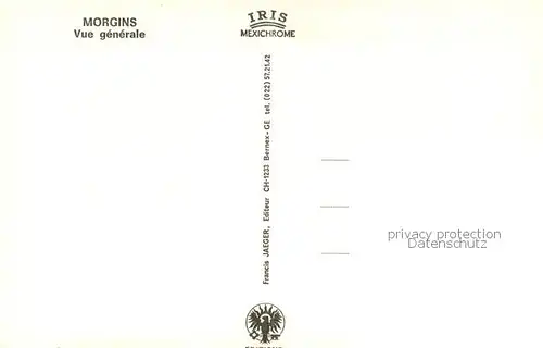 AK / Ansichtskarte Morgins Vue generale Morgins