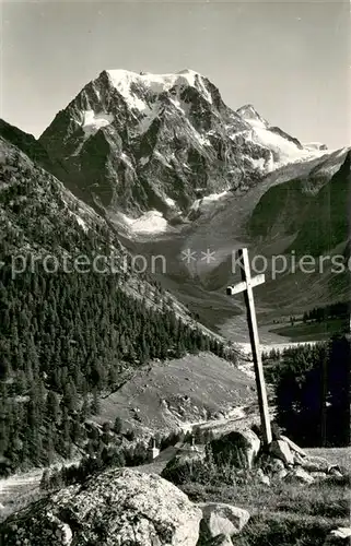AK / Ansichtskarte Arolla_VS Mont Collon Arolla_VS