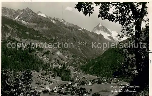 AK / Ansichtskarte Les_Hauderes_VS et la Dent Blanche 