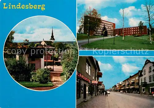 AK / Ansichtskarte Lindesberg Motiv fran Kyrkberget Lasarettet Kristinavaegen Lindesberg