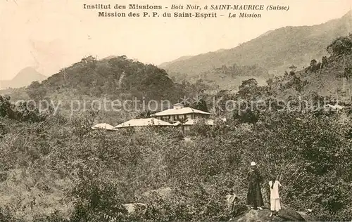 AK / Ansichtskarte Saint_Maurice_VS Institut des Missions   Bois Noir Saint_Maurice_VS