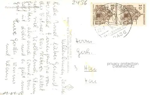 AK / Ansichtskarte Kellenhusen_Ostseebad Teilansicht  Kellenhusen_Ostseebad