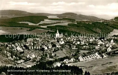AK / Ansichtskarte Winterberg_Hochsauerland Gesamtansicht Winterberg_Hochsauerland