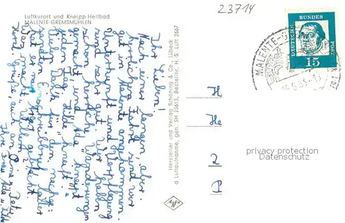 AK / Ansichtskarte Malente Gremsmuehlen Fliegeraufnahme Malente Gremsmuehlen