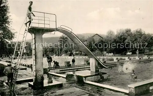 AK / Ansichtskarte Bad_Salzdetfurth Moor  u. Solbad Schwimmbad Bad_Salzdetfurth