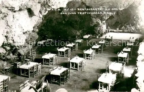 AK / Ansichtskarte San_Juan_Teotihuacan_MX Restaurant La Gruta 