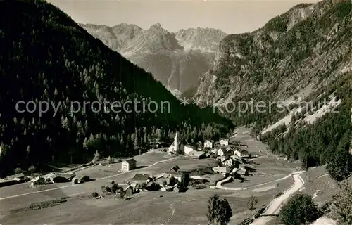 AK / Ansichtskarte Trient_Martigny_VS Totalansicht m. Route du Col de la Forclaz 