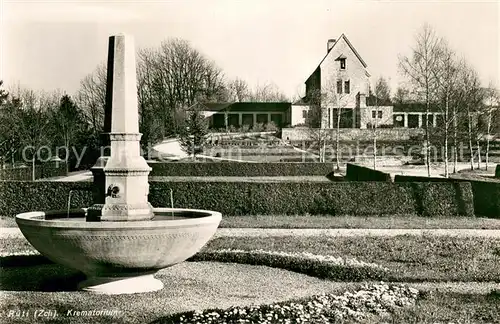 AK / Ansichtskarte Rueti__ZH Krematorium 