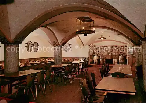 AK / Ansichtskarte Mayschoss Winzer Verein Mayschoss Gastraum Mayschoss