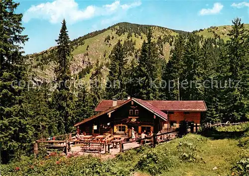 AK / Ansichtskarte Buching Kenzenhuette Ammergauer Alpen Buching