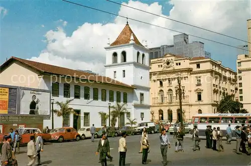 AK / Ansichtskarte Sao_Paulo_Brazil Place du College 