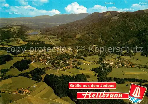 AK / Ansichtskarte Heilbrunn_Bad Fliegeraufnahme Heilbrunn_Bad