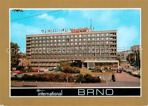 AK / Ansichtskarte Brno_Bruenn Hotel International Brno Brno_Bruenn