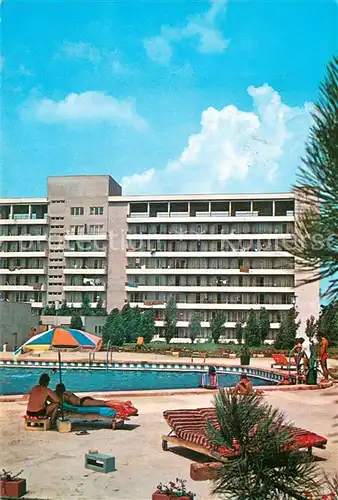 AK / Ansichtskarte Eforie_Sud_Romania Hotel Flamingo Pool 